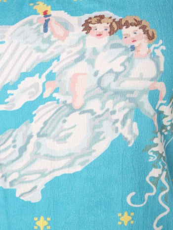 Baby Print Lace Up Tube Top