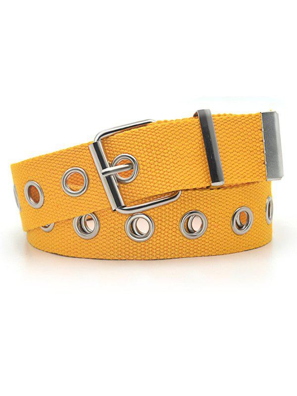 Canvas Grommet Pin Buckle Belt