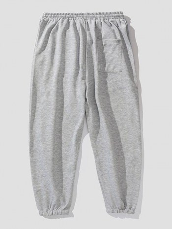 Contrasting Patches Jogger Sweatpants