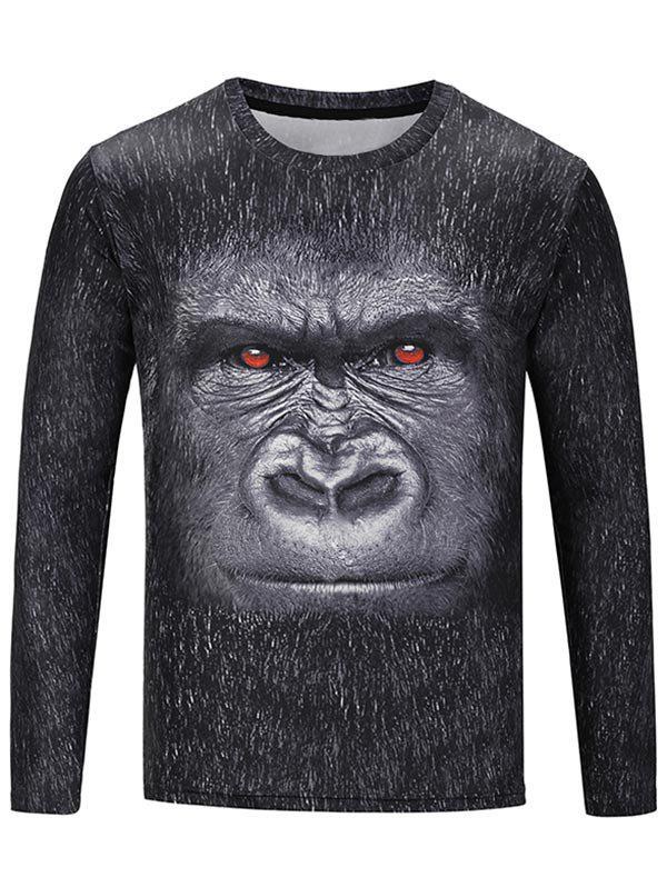 Crew Neck Gorilla Tee