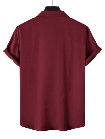 Party Satin Shirt And Frayed Ripped Jeans Set