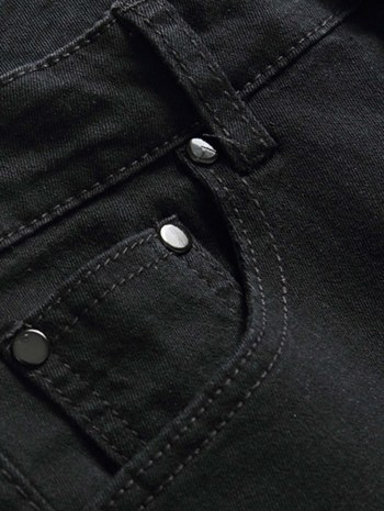 Party Satin Shirt And Frayed Ripped Jeans Set