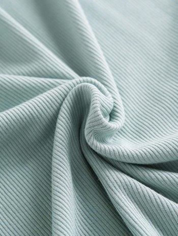 Rib Knit Mini Bodycon Dress