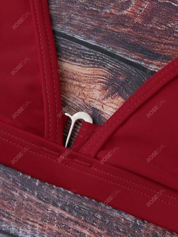 Spaghetti Strap String Bikini Set